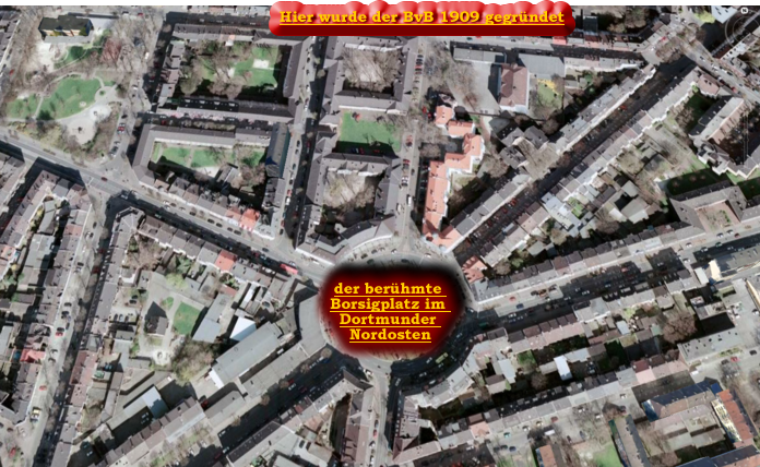 Borsigplatz - die Geburtsst&auml;tte des BVB 09
