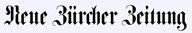 Logo der Neuen Zürcher Zeitung