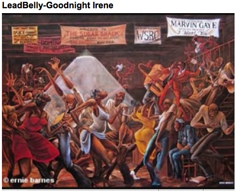 Ernie Barnes - Lead Belly Goodnight Irene