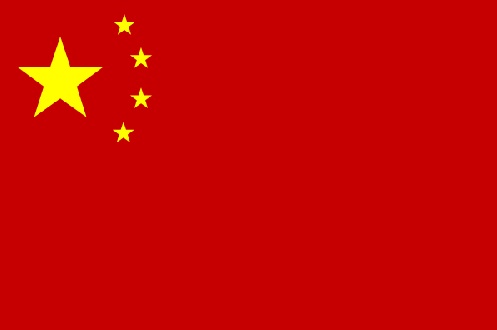 Flagge der Volksrepublik China