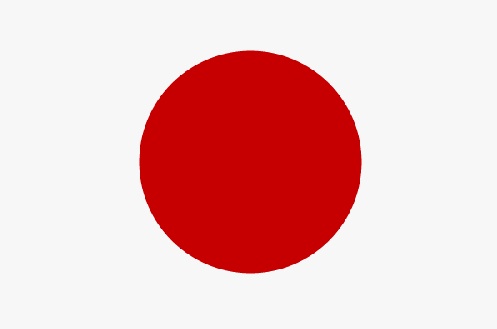 Flagge Japans