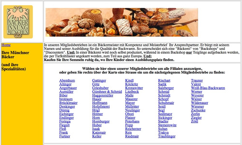 B&auml;cker-Innung M&uuml;nchen