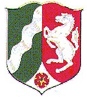 Das Wappen von NRW
