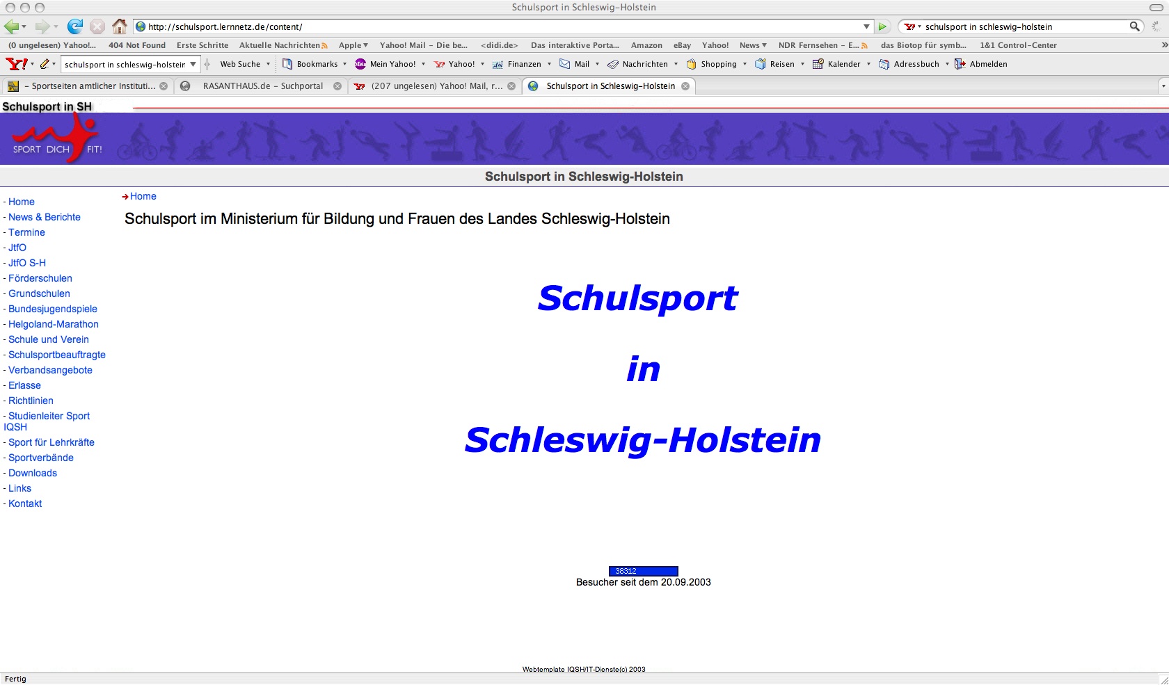 Schulsport in Schleswig-Holstein